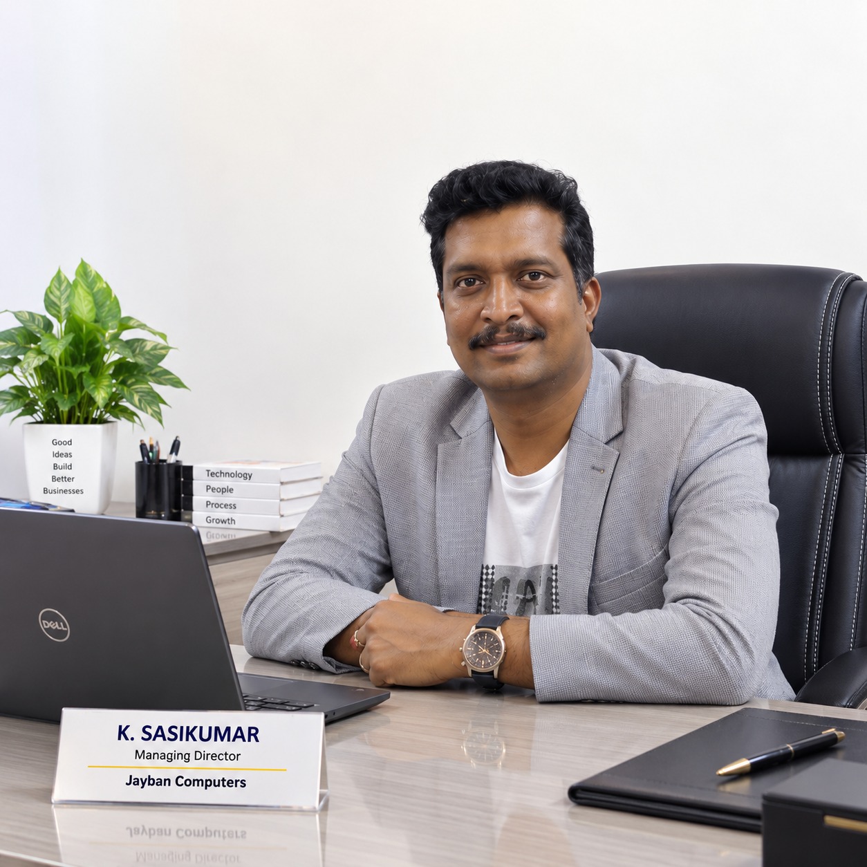 K. Sasikumar, Founder and Managing Director of HANNET Technologies